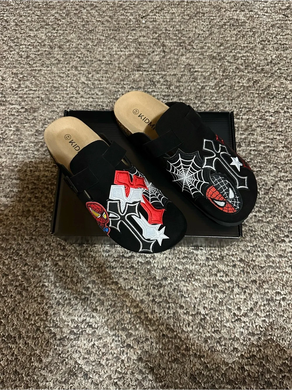 Custom Spider-Man Clogs | Handmade | All Sizes Available |